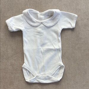 Hill House White Baby Onesie